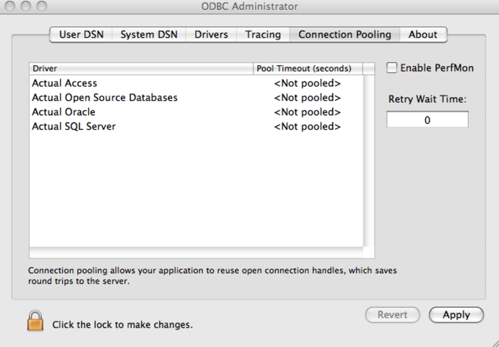 set up odbc connection for access on mac